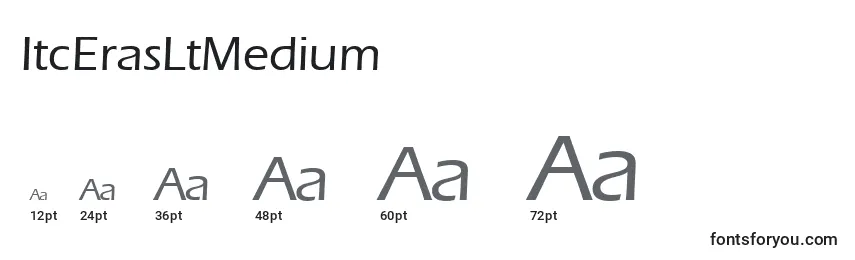 Размеры шрифта ItcErasLtMedium