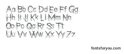HolitterLines Font