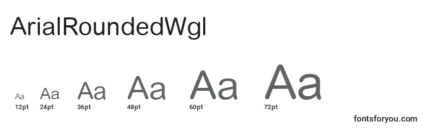 ArialRoundedWgl Font Sizes