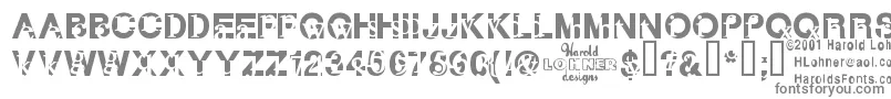 フォントSubtext – 白い背景に灰色の文字