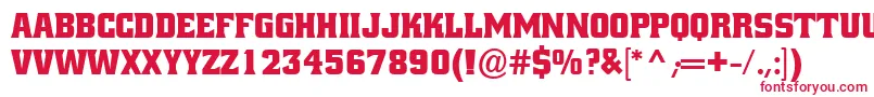 Weitere Informationen zur AlleyOop-Schriftart AlleyOop-Schriftart – Rote Schriften
