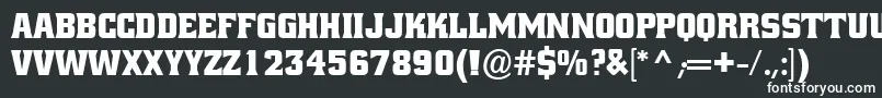 AlleyOop Font – White Fonts