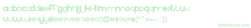 BnInternet Font – Green Fonts on White Background