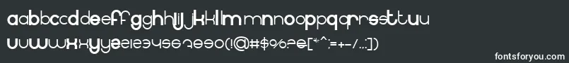 BnInternet Font – White Fonts on Black Background
