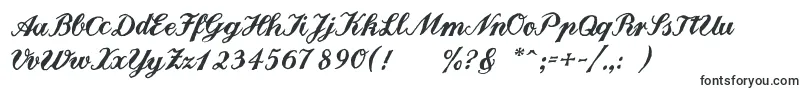 Landliebe-fontti – Käsinkirjoitetut fontit