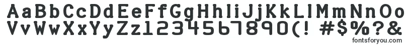 Шрифт Halter ffy – классические шрифты