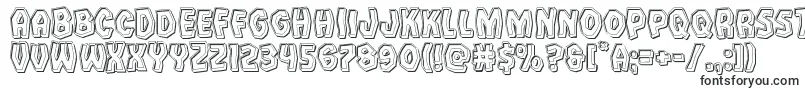 Vampirebrideengrave-fontti – läpinäkyvät fontit