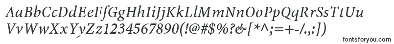 MinionwebproItalic Font – Fonts for Xiaomi