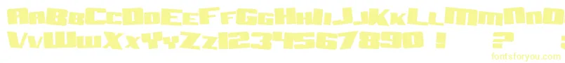 SfAftershockDebrisSolid Font – Yellow Fonts