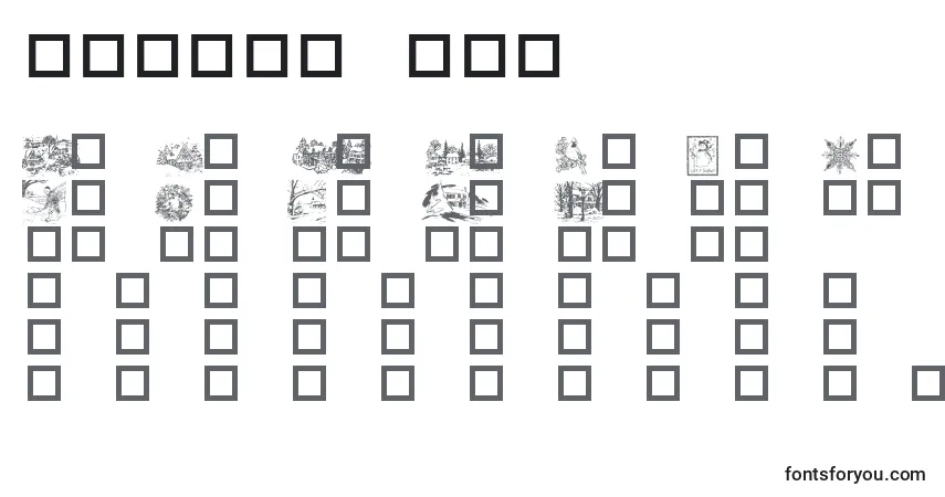 Winter ffyフォント–アルファベット、数字、特殊文字