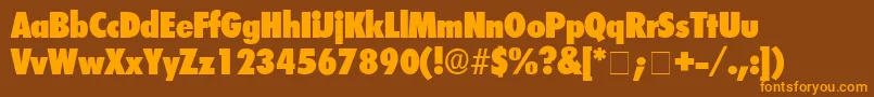 Подробнее о шрифте IsomarDisplaySsi Шрифт IsomarDisplaySsi – оранжевые шрифты на коричневом фоне