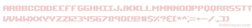 Upheavtt Font – Pink Fonts on White Background