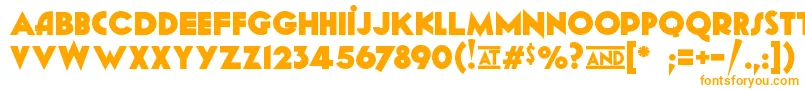 GeomancyExtraBold Font – Orange Fonts