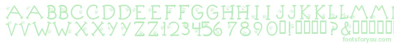 KrLittleBuzz Font – Green Fonts