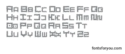 BathTilesCrumble Font