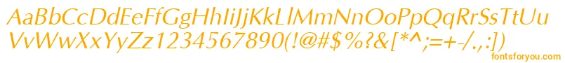 AgopushighresolutionOblique Font – Orange Fonts