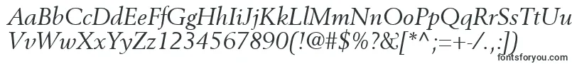 CortexSsiItalic-fontti – Alkavat C:lla olevat fontit