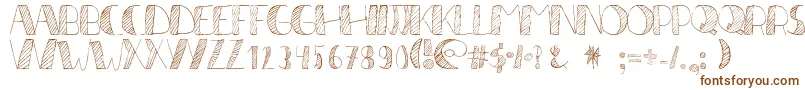 LР±neas2 Font – Brown Fonts