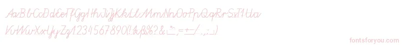 GruenewaldVa3k Font – Pink Fonts