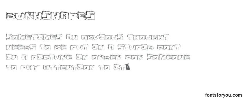 Durhshapes Font