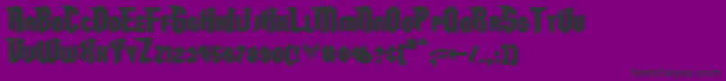 Lisätietoja RazorclawBold-fontista RazorclawBold-fontti – mustat fontit violetilla taustalla