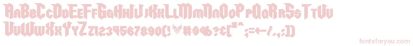 More about RazorclawBold Font RazorclawBold Font – Pink Fonts on White Background