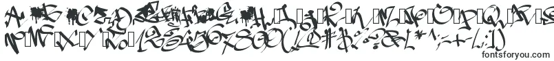 Pwgraffiti Font – Incomprehensible Fonts