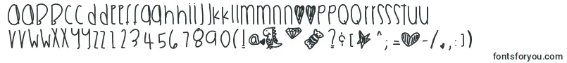 Moonshine-fontti – Käsinkirjoitetut fontit