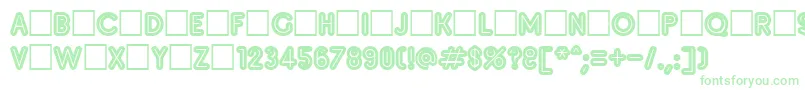 Inset9 Font – Green Fonts