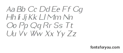 Review of the ImeldaItalic Font