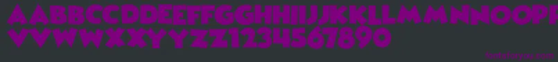WickedMouseDemo Font – Purple Fonts on Black Background