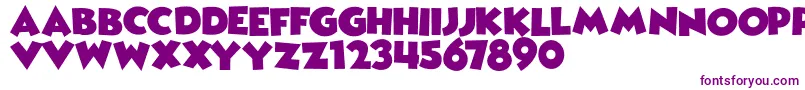 WickedMouseDemo Font – Purple Fonts on White Background