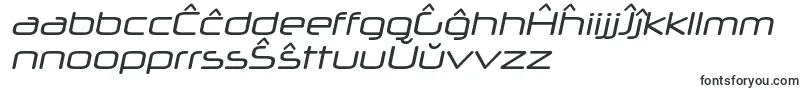 Czcionka NeuropolxrgItalic – esperanto czcionki