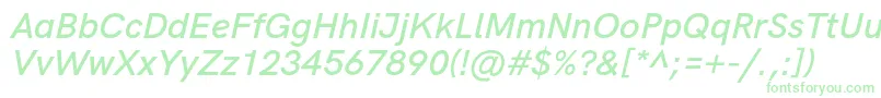 HkgroteskSemiboldlegacyitalic Font – Green Fonts