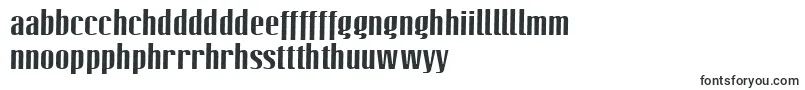 Шрифт LinotypeoctaneBold – валлийские шрифты