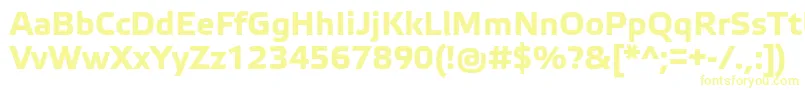 ElektraTextProBold Font – Yellow Fonts