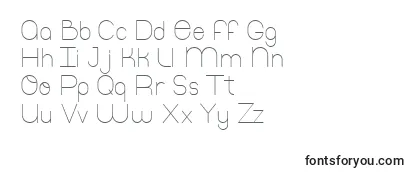 ThinfontThin Font