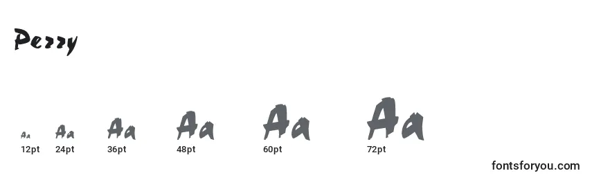 Perry Font Sizes