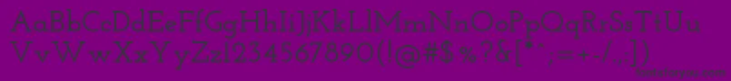 JosefinSlabSemibold Font – Black Fonts on Purple Background