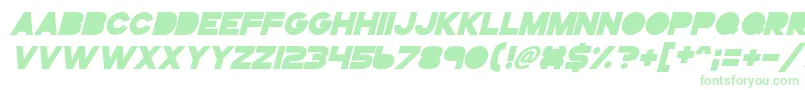 Gogoposterpunchbolditalic Font – Green Fonts