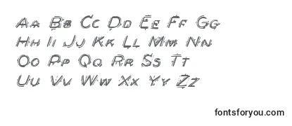 Review of the BerserkerItalic Font