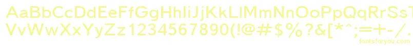 Шрифт Textbook155n – жёлтые шрифты