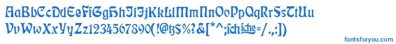 RudelsbergTitel Font – Blue Fonts