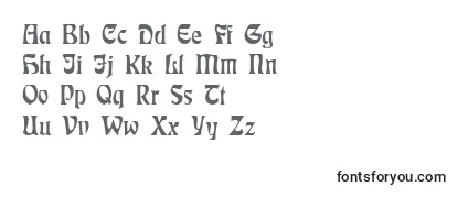 Review of the RudelsbergTitel Font