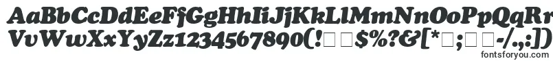 CooperBlackItalic-fontti – Vakiintuneet fontit