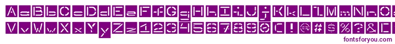 Invertedstencil Font – Purple Fonts
