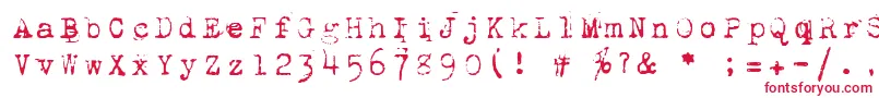 1942 Font – Red Fonts