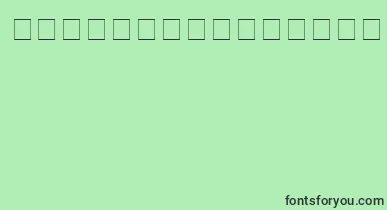 Ac3Bemine font – Black Fonts On Green Background