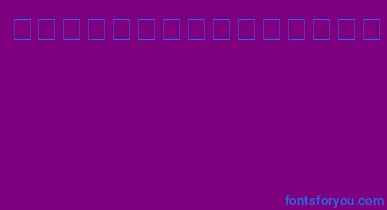 Ac3Bemine font – Blue Fonts On Purple Background