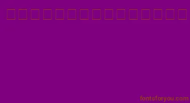 Ac3Bemine font – Brown Fonts On Purple Background